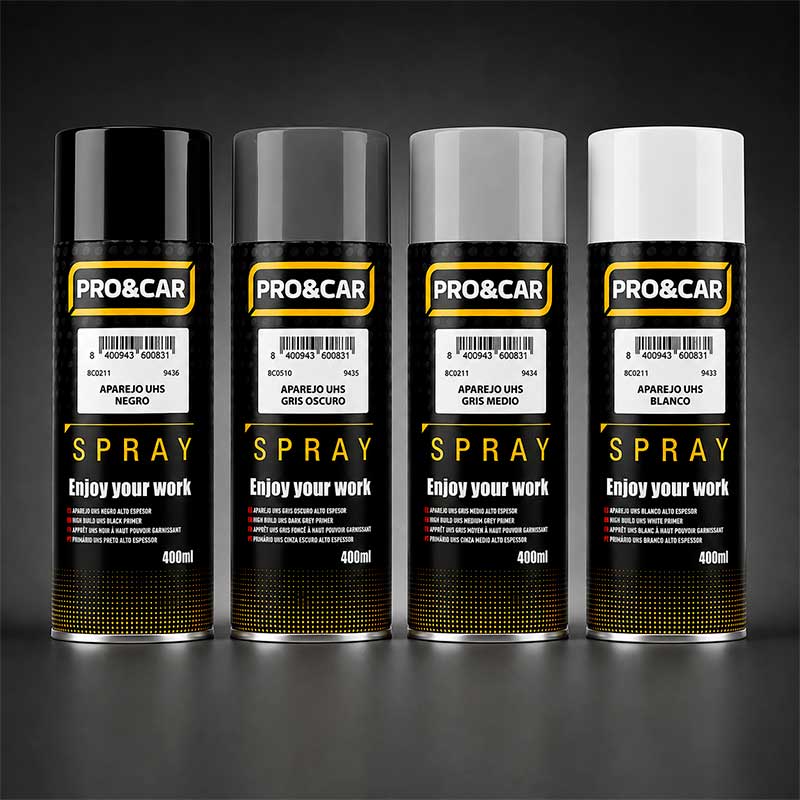 Aparejos en Spray
