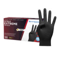 GUANTES DE NITRILO EXTREME NEGROS (Dispensador 100 uds)