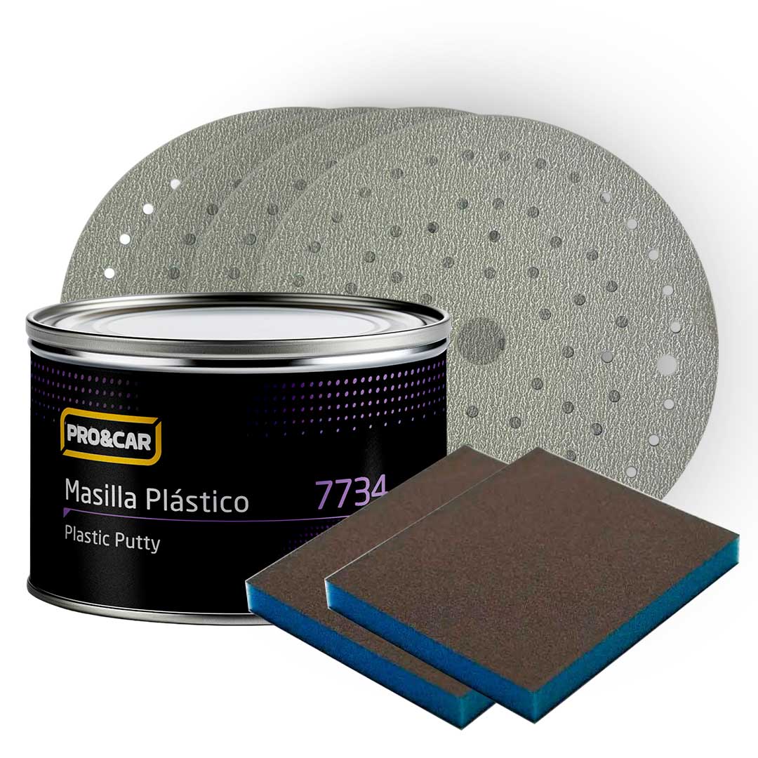 Kit Lijado Completo Plásticos