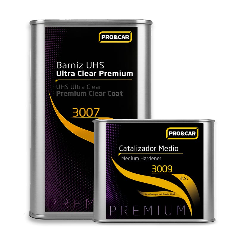 KIT BARNIZ UHS ULTRA CLEAR PREMIUM + CATALIZADOR