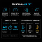 KIT BARNIZ UHS AIR DRY PREMIUM 5 Lts + CATALIZADOR 2,5 Lts