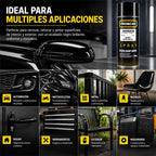 Spray Pintura Negro Nitro Brillo 400 ml | PRO&CAR