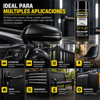Spray Pintura Negro Nitro Satinado 400 ml | PRO&CAR