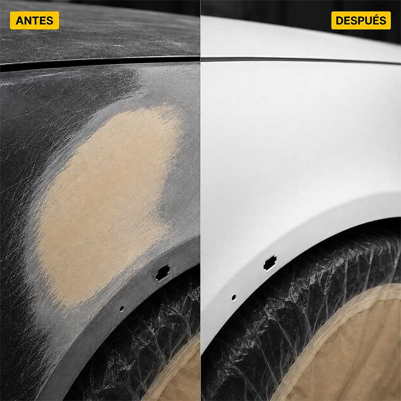 Spray Aparejo UHS Blanco Alto Espesor 400 ml | PRO&CAR