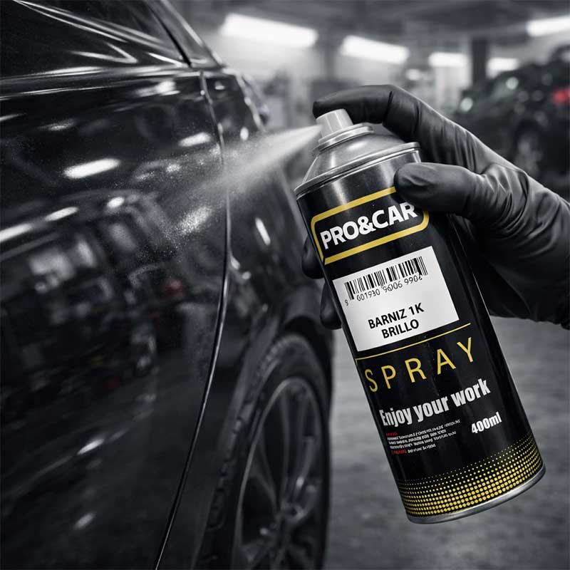 Spray Barniz 1K Brillo