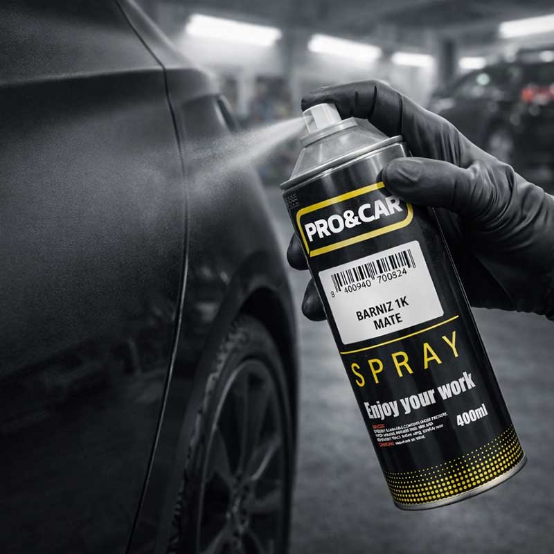 Spray Barniz 1K Mate