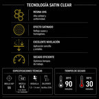 KIT BARNIZ SATINADO 1 Lts + CATALIZADOR 0,25 Lts